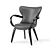 Sleek Apriori S Chair & Oval Table Set 3D model small image 4