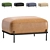 Puff Pawai Leather: Modern Luxury Sofa 3D model small image 1