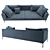 Charles Large Sofa 3D model small image 2