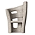 Sculpted Elegance: Laboratorio del Marmo Charlotte Armchair 3D model small image 4