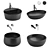 Cielo Sink Set: 4 Stylish Designs 3D model small image 1