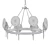 Deveno 308 LED Pendant Light 3D model small image 2