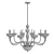 Elegant Gustavo Chandelier 3D model small image 3
