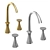 Stella Titian 3-Hole Washbasin Mixer 3D model small image 2