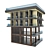 Title: Modern Detailed Building Model 3D model small image 1