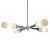 Modern Annex 4-Light Chandelier 3D model small image 1