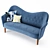 Sampsel Sofa: Timeless Elegance by Carl Malmsten 3D model small image 4