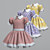 Cute Polka Dot Children's Dress 3D model small image 2