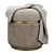 Agra Ottoman: Elegant and Versatile 3D model small image 2