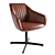 La Redoute Hiba Office Swivel Armchair: Stylish and Comfortable 3D model small image 1