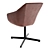 La Redoute Hiba Office Swivel Armchair: Stylish and Comfortable 3D model small image 2