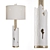 Elegant Aura Table Lamp 3D model small image 1
