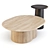  Nordic Oak: Proto Coffee & Side Tables 3D model small image 2