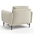 Modern Luxury Carlota Lounge Chair 3D model small image 5