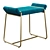 Megan Stool: Stylish Comfort for Your Space 3D model small image 2