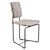 Ghyczy Jodie S02 - Modern Dining Chair 3D model small image 2