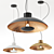 Sleek Pendant Lamp: Modern Illumination 3D model small image 1
