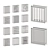 Versatile Glass Block Set with 12 Textures 3D model small image 1