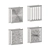 Versatile Glass Block Set with 12 Textures 3D model small image 2