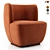 Bianchi Chair: Style and Comfort Combined 3D model small image 1