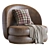 Contemporary Comfort: Modern Armchair 3D model small image 1