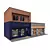 Modern Barbershop Boutique: Polygonal Design 3D model small image 3