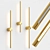 ION Rod Lamps: Sleek Wall-Mounted Illumination 3D model small image 3