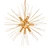 Brass Starburst Pendant Chandelier 3D model small image 1
