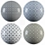 6x6 Floor Tile Collection: PBR Textures & 3D Models 3D model small image 1