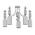 Illuminating Elegance: Iris Chandelier 3D model small image 2