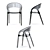 Sleek and Stackable: Pedrali GOSSIP 620 3D model small image 8