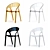 Sleek and Stackable: Pedrali GOSSIP 620 3D model small image 9