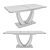 Avanti Rock Dining Table 3D model small image 2