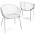 Round Mingle Dining Table 3D model small image 5