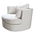 Island of Relaxation: Clarissa Swivel Chair 3D model small image 3