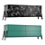 Modern TV Stand TSD4 - Sleek Design & Ample Storage 3D model small image 2