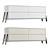 Modern TV Stand TSD4 - Sleek Design & Ample Storage 3D model small image 3