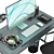 Green iMac Workspace: Complete Set for Productivity 3D model small image 6