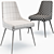 Elegant Ellenberger Velvet Chair 3D model small image 5