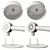 Minimalist Floor Lamp: Prandina Effimera F50 3D model small image 5
