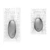 Sleek Plaster-In LED Lights 3D model small image 3