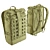 Title: Versatile Messenger Backpack 3D model small image 5