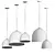 Elegant Suspension Pendant: Fritz Hansen 3D model small image 5