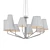 Modern Elegance: Tria Hanging Lamp 3D model small image 2