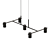 Modern Cylinder Pendant Lamp 3D model small image 3