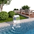 Luxury Pool Paradise: Corona 3D Model 3D model small image 3