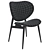 Alma Leather Chair: Sophisticated Comfort for Your Space 3D model small image 3