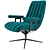 Title: Elegant Healey Lounge Armchair 3D model small image 2