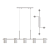 Sleek Hanging Lamp - Lampatron LARS 3D model small image 6