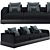 Bugatti Le Mans Sofa 3D model small image 3